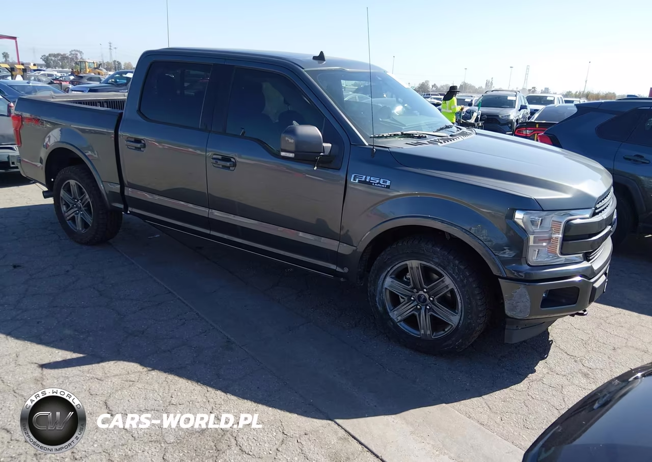 2020 Ford F-150 Lariat VIN:1FTEW1E42LFA18393 - 1