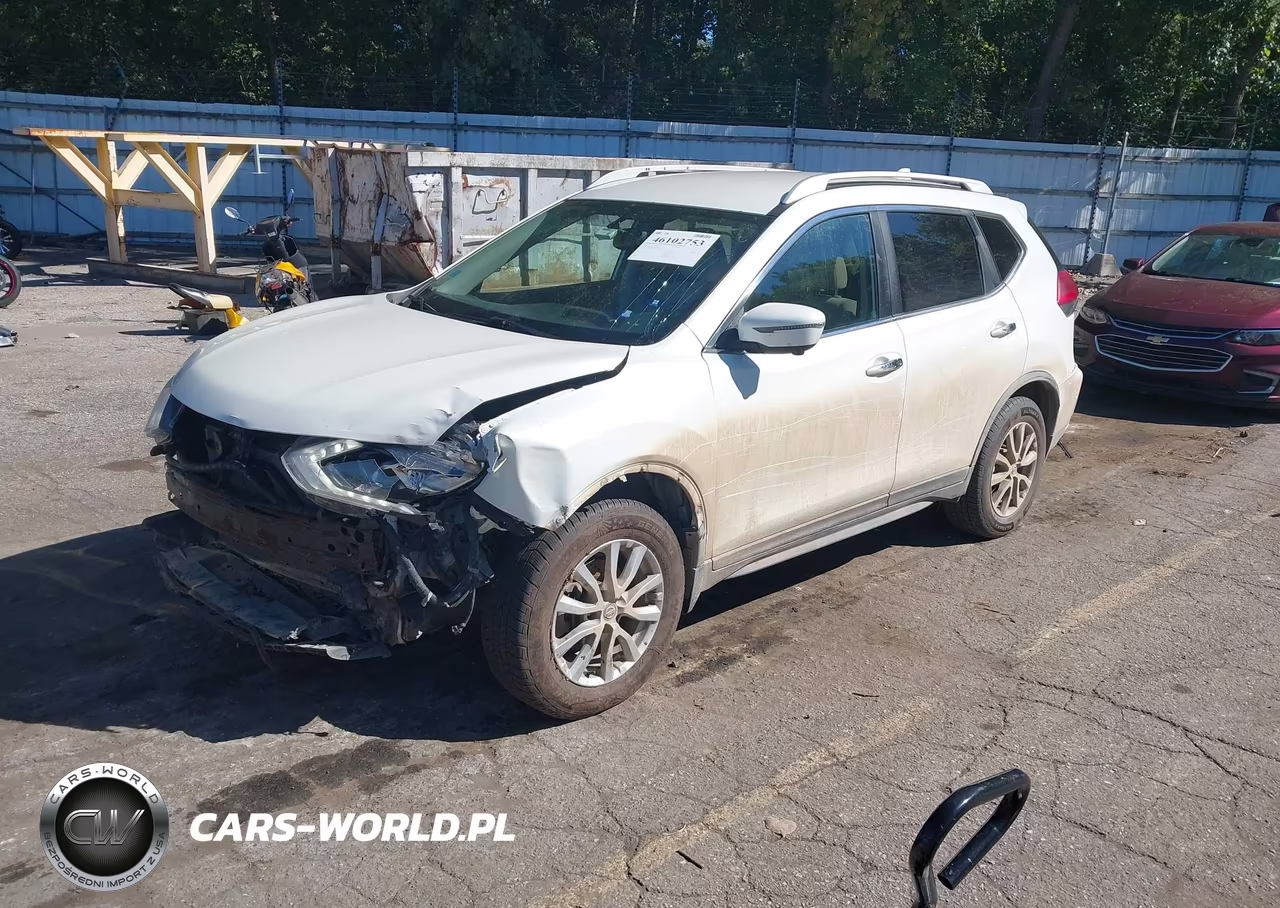 2017 Nissan Rogue Sv VIN:KNMAT2MV2HP528428 - 2