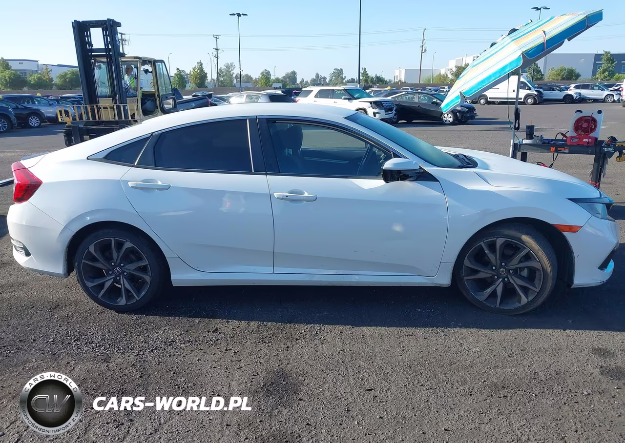 2020 Honda Civic Sport VIN:2HGFC2F89LH531032 - 14