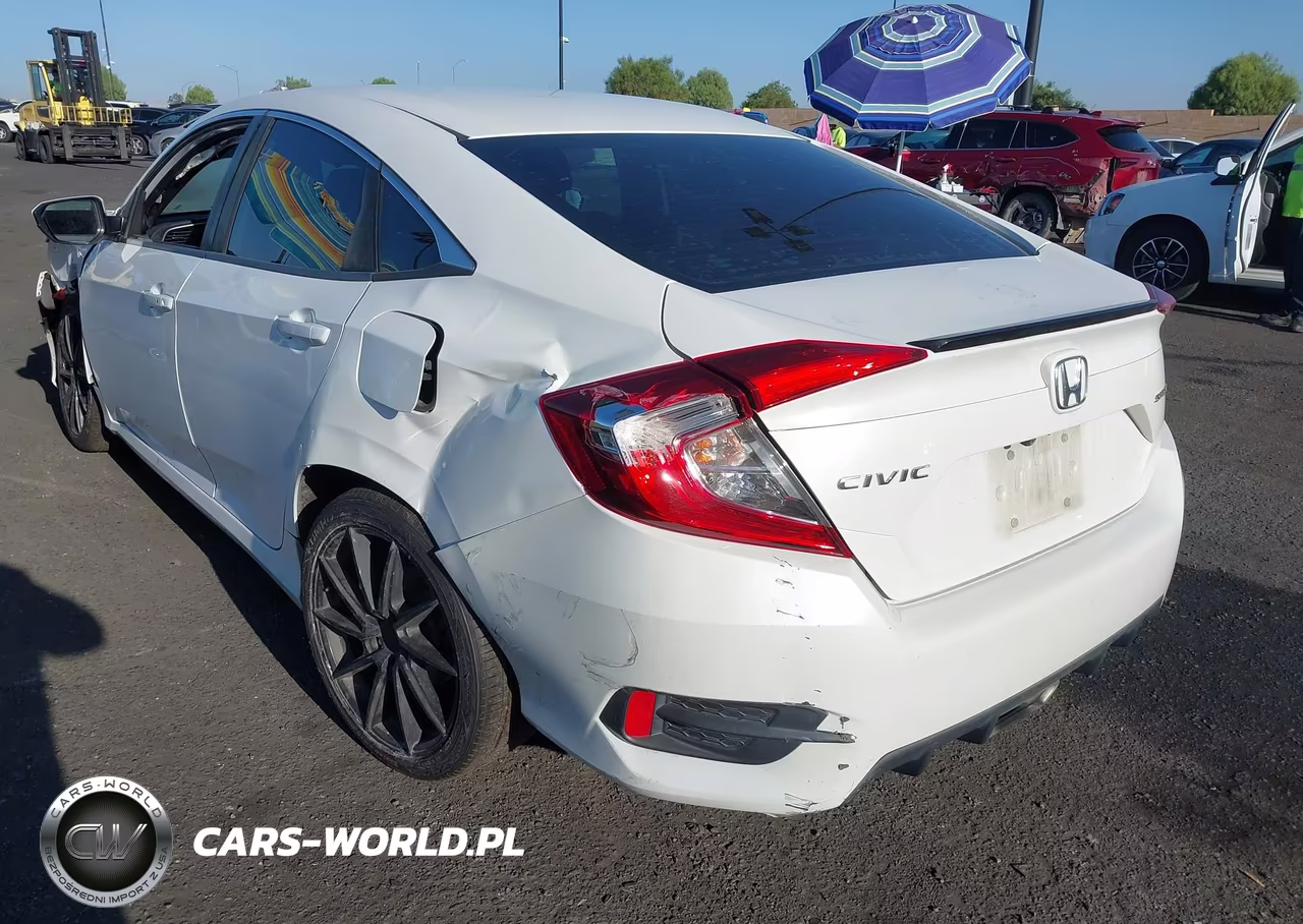 2020 Honda Civic Sport VIN:2HGFC2F89LH531032 - 3