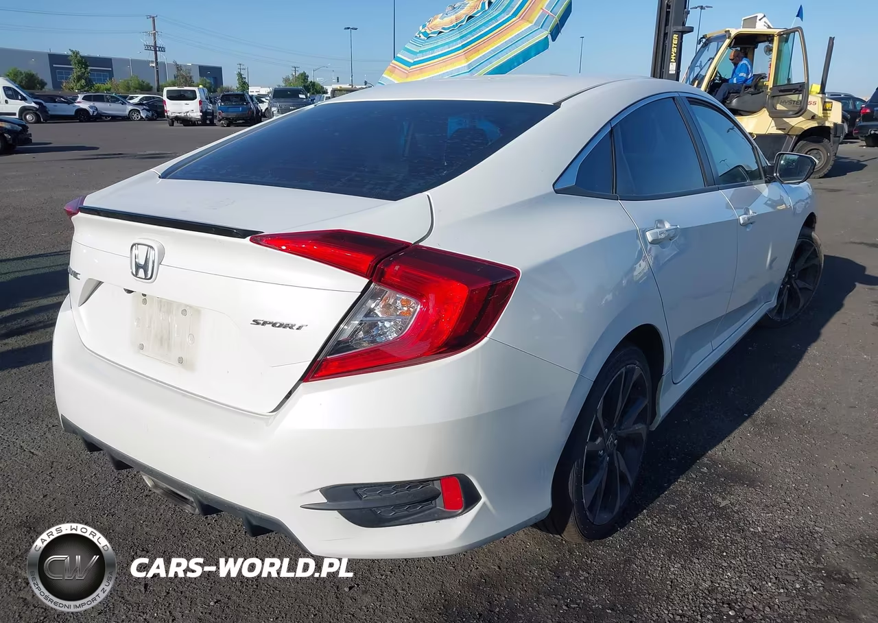2020 Honda Civic Sport VIN:2HGFC2F89LH531032 - 4