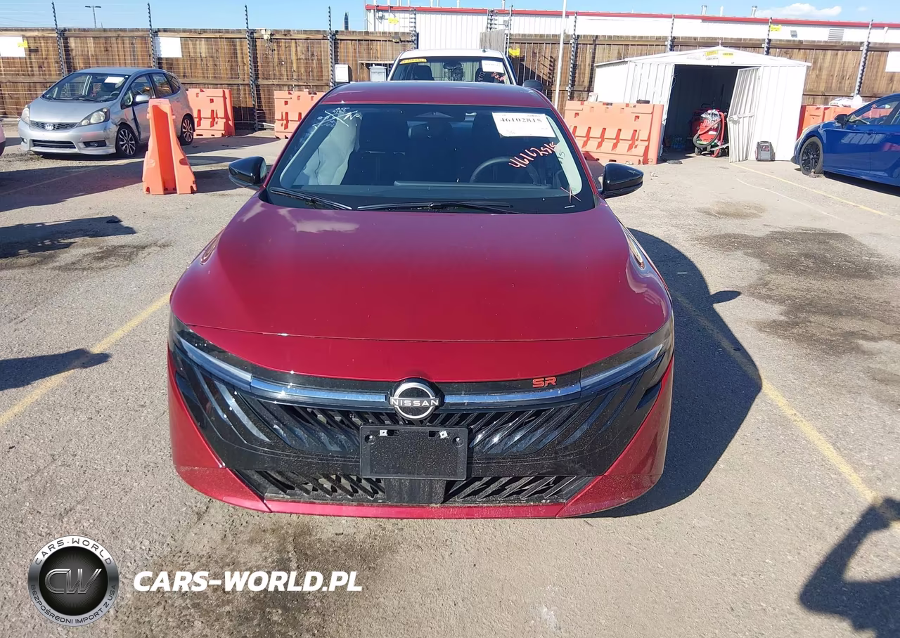2026 Nissan Sentra Sr VIN:3N1AB9DV3TY309192 - 12