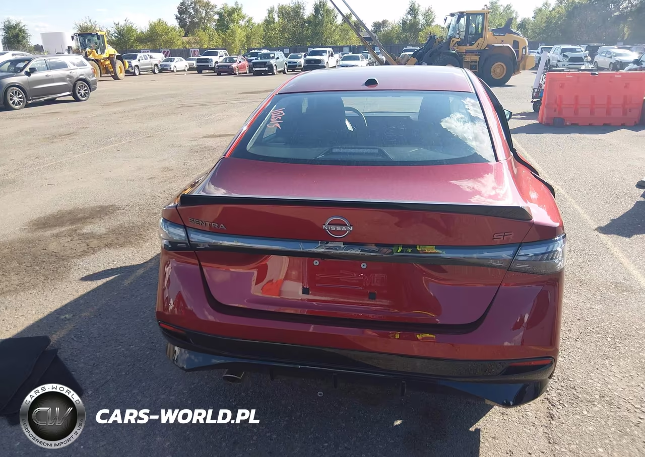 2026 Nissan Sentra Sr VIN:3N1AB9DV3TY309192 - 16