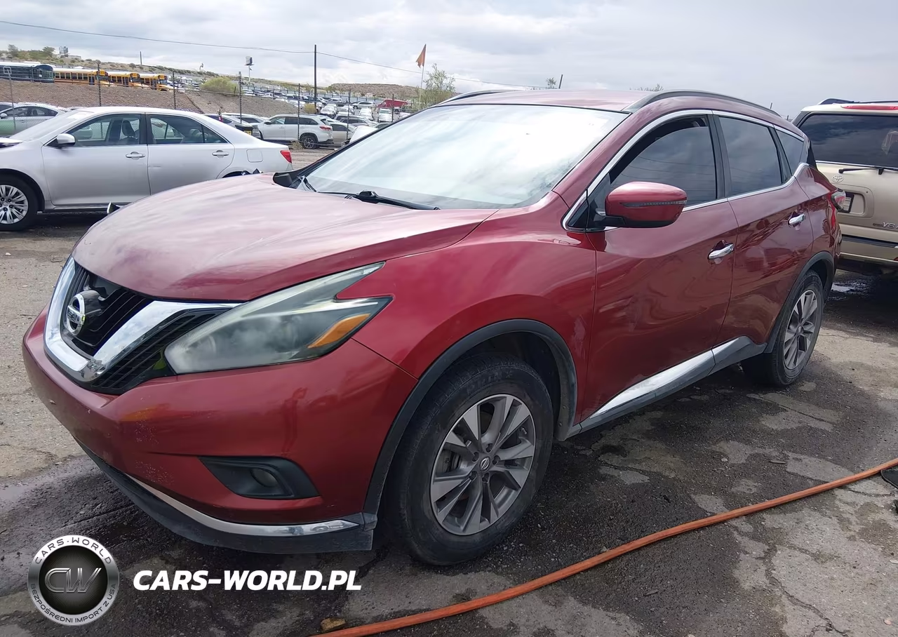 2018 Nissan Murano Sv VIN:5N1AZ2MH7JN140570 - 2