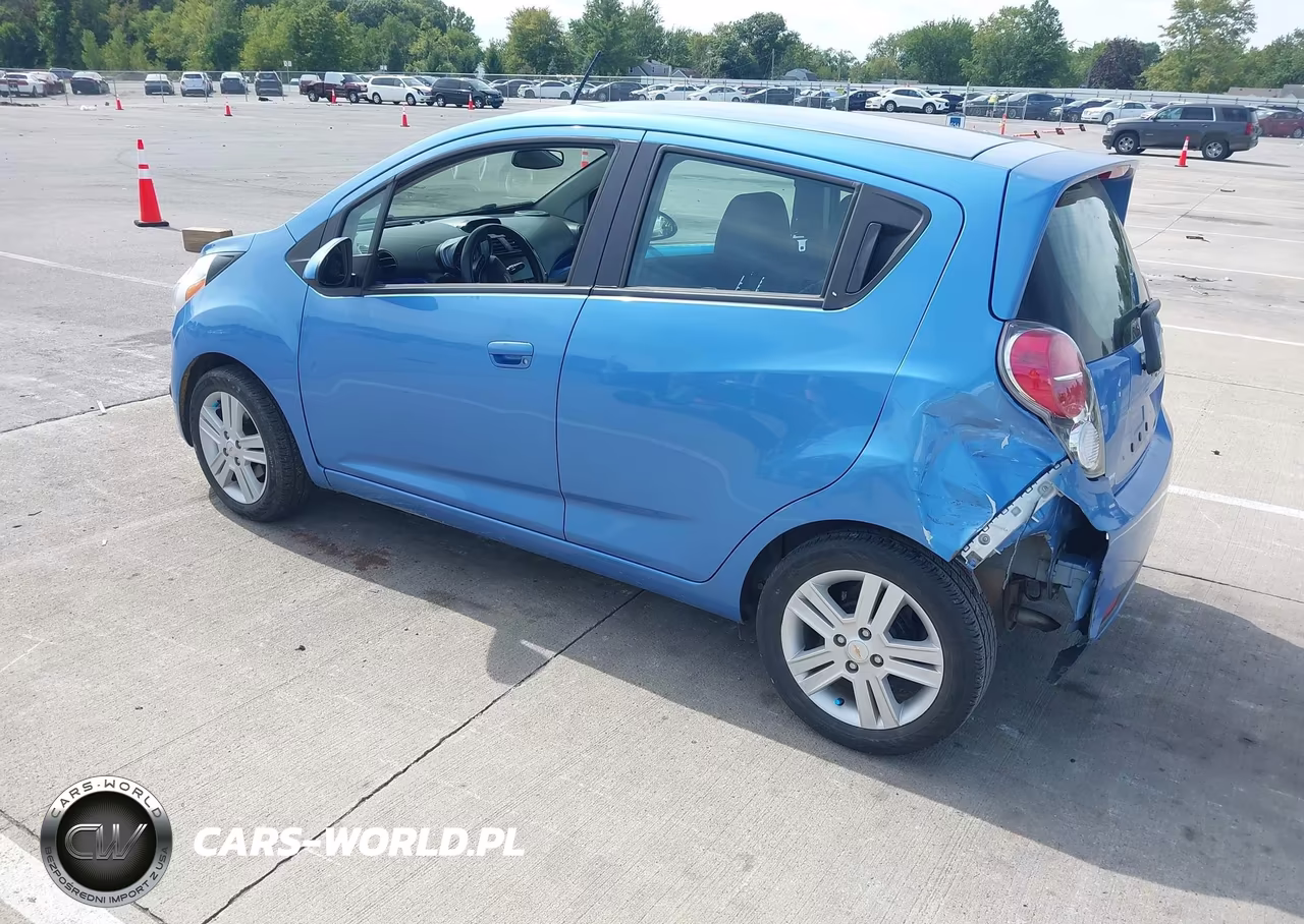 2014 Chevrolet Spark 1Lt Auto VIN:KL8CD6S96EC433627 - 3
