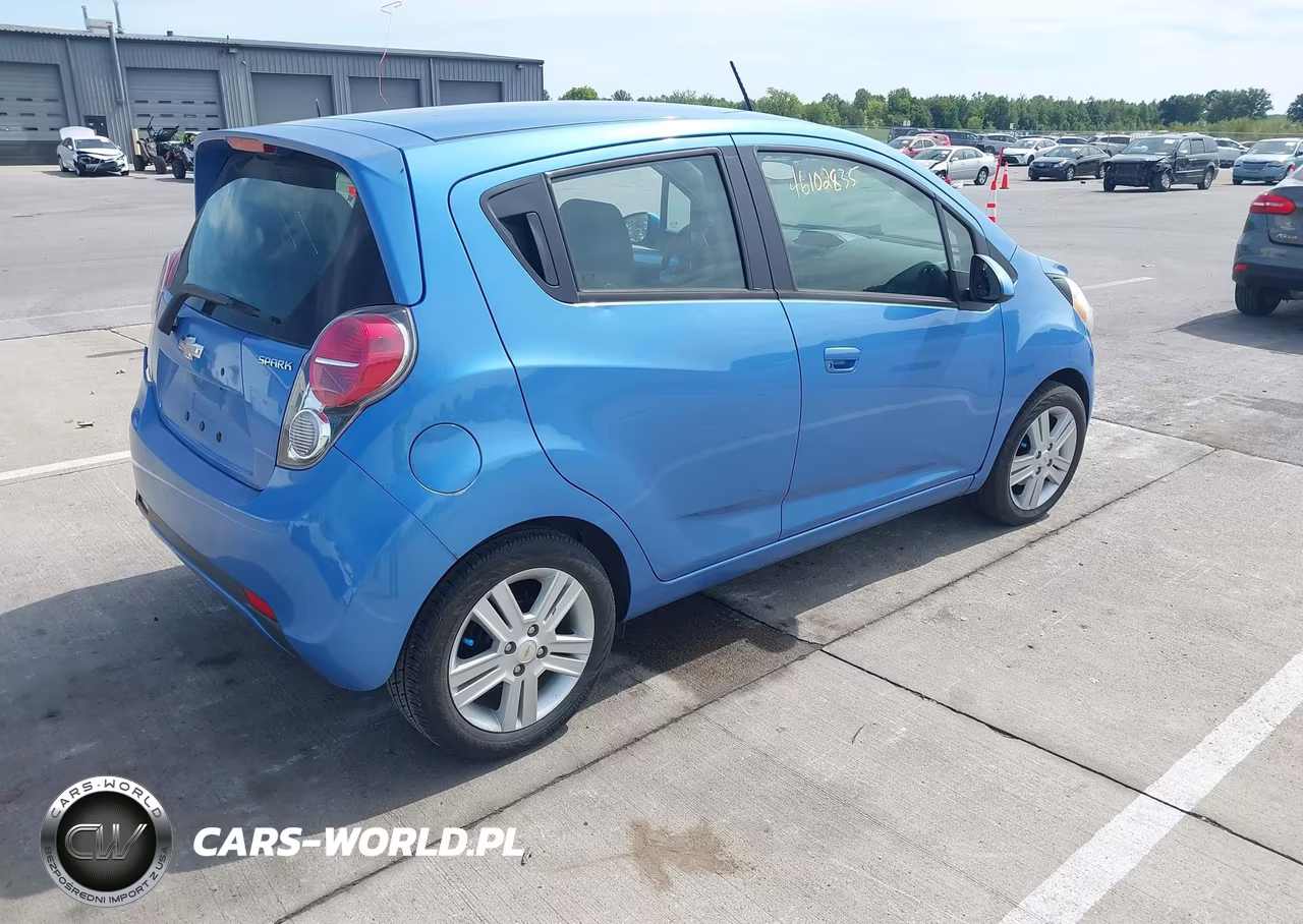 2014 Chevrolet Spark 1Lt Auto VIN:KL8CD6S96EC433627 - 4