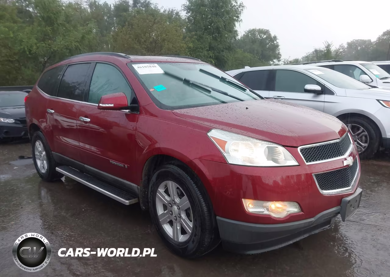 2009 Chevrolet Traverse Lt VIN:1GNER23D49S160929 - 1
