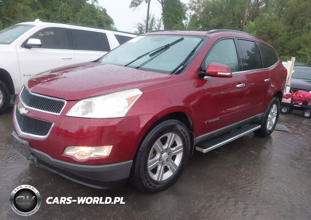 2009 Chevrolet Traverse Lt VIN:1GNER23D49S160929 - 2
