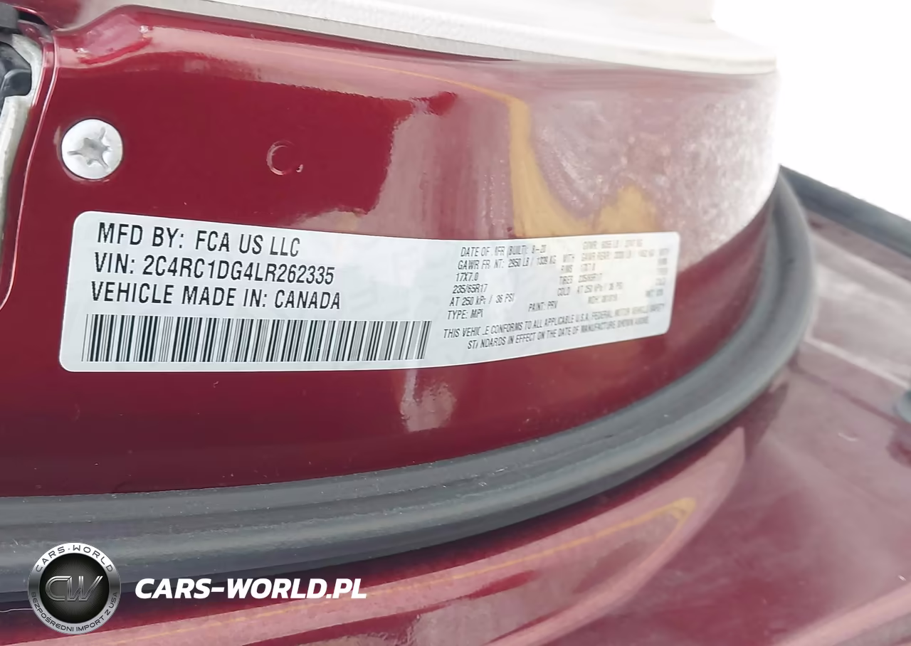 2020 Chrysler Voyager Lxi VIN:2C4RC1DG4LR262335 - 9