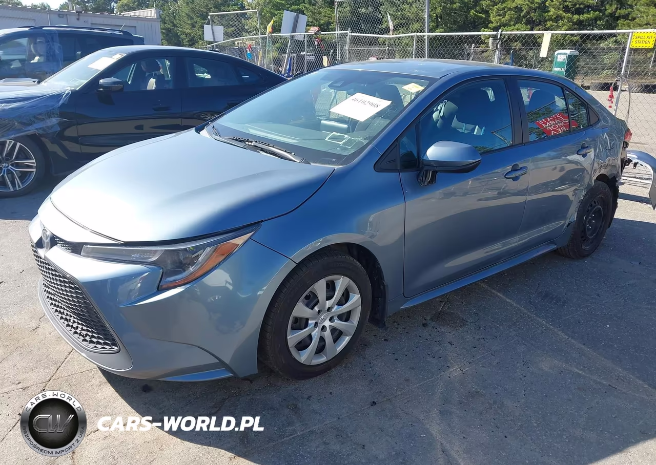 2020 Toyota Corolla Le VIN:5YFEPRAE3LP033519 - 2