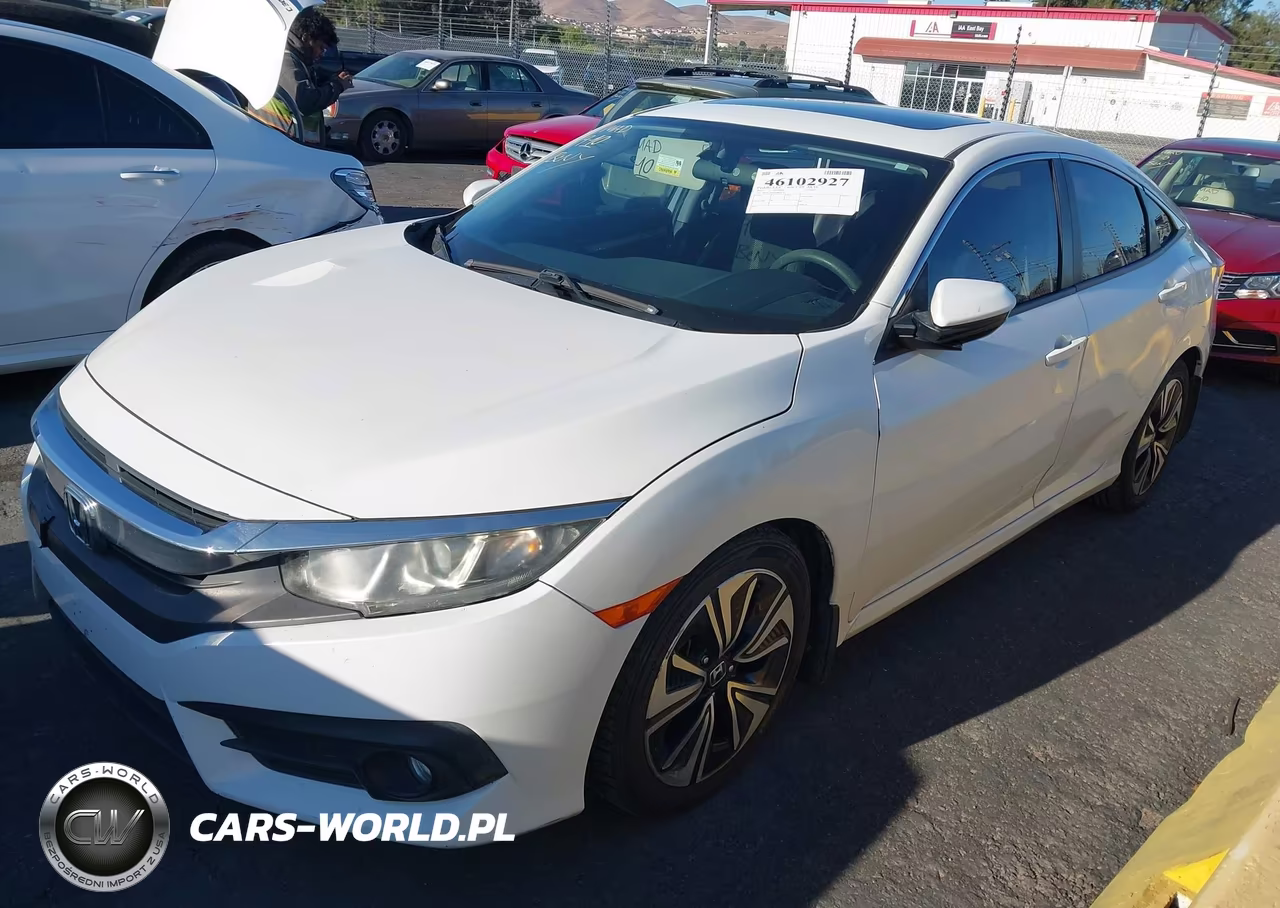 2016 Honda Civic Ex-T VIN:2HGFC1F32GH646110 - 2