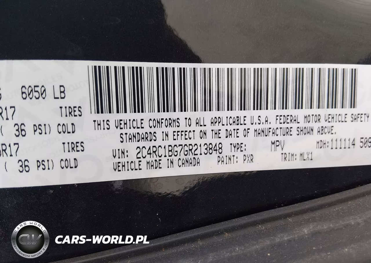 2016 Chrysler Town & Country Touring VIN:2C4RC1BG7GR213848 - 9