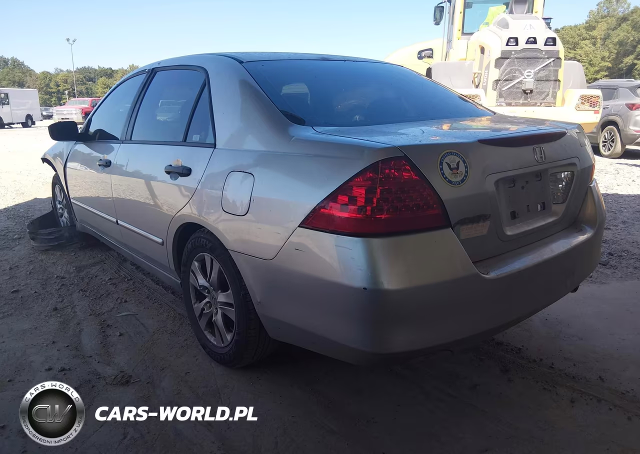 2007 Honda Accord 2.4 Vp VIN:1HGCM56137A098199 - 3