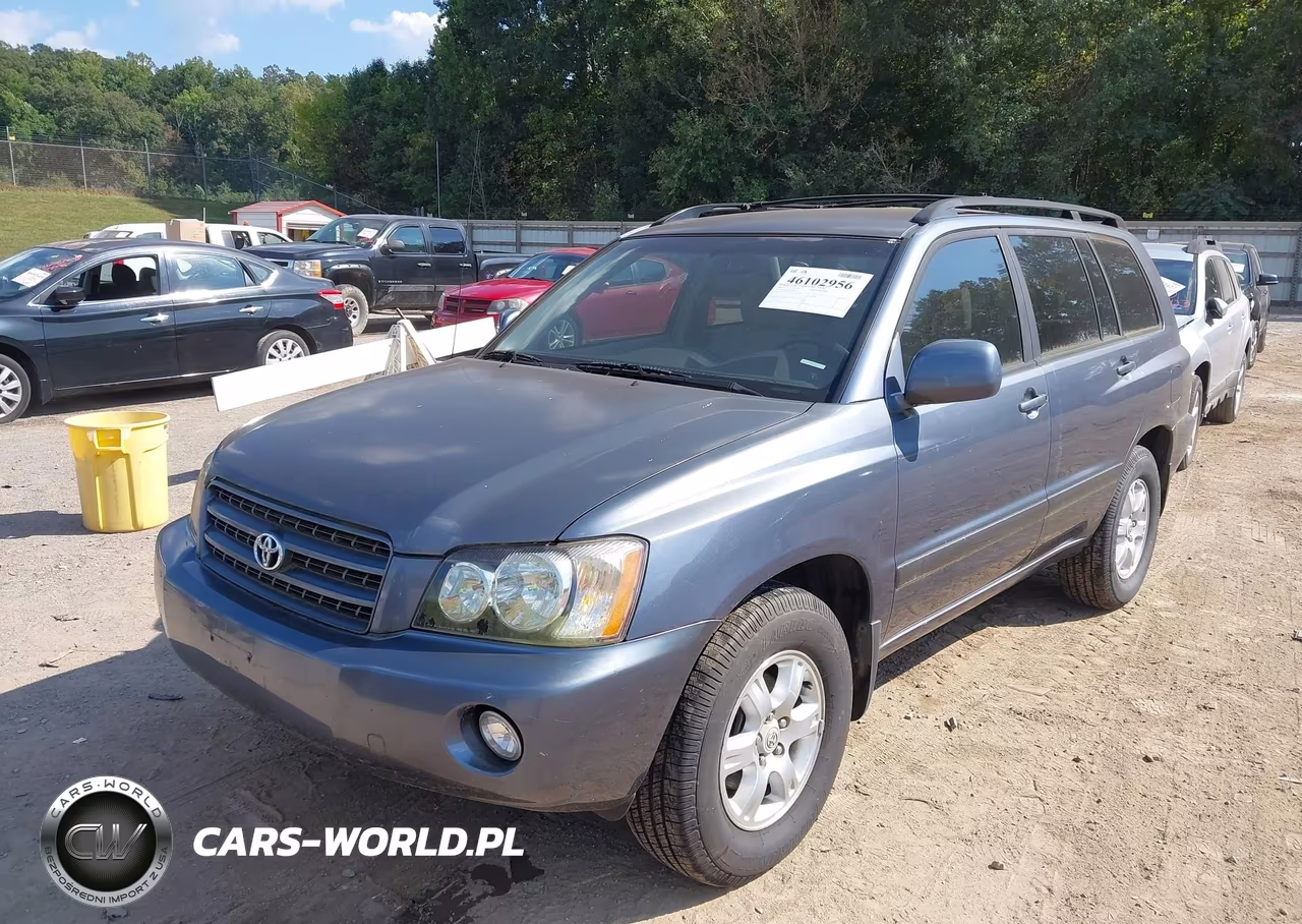 2003 Toyota Highlander V6 VIN:JTEGF21AX30090287 - 2
