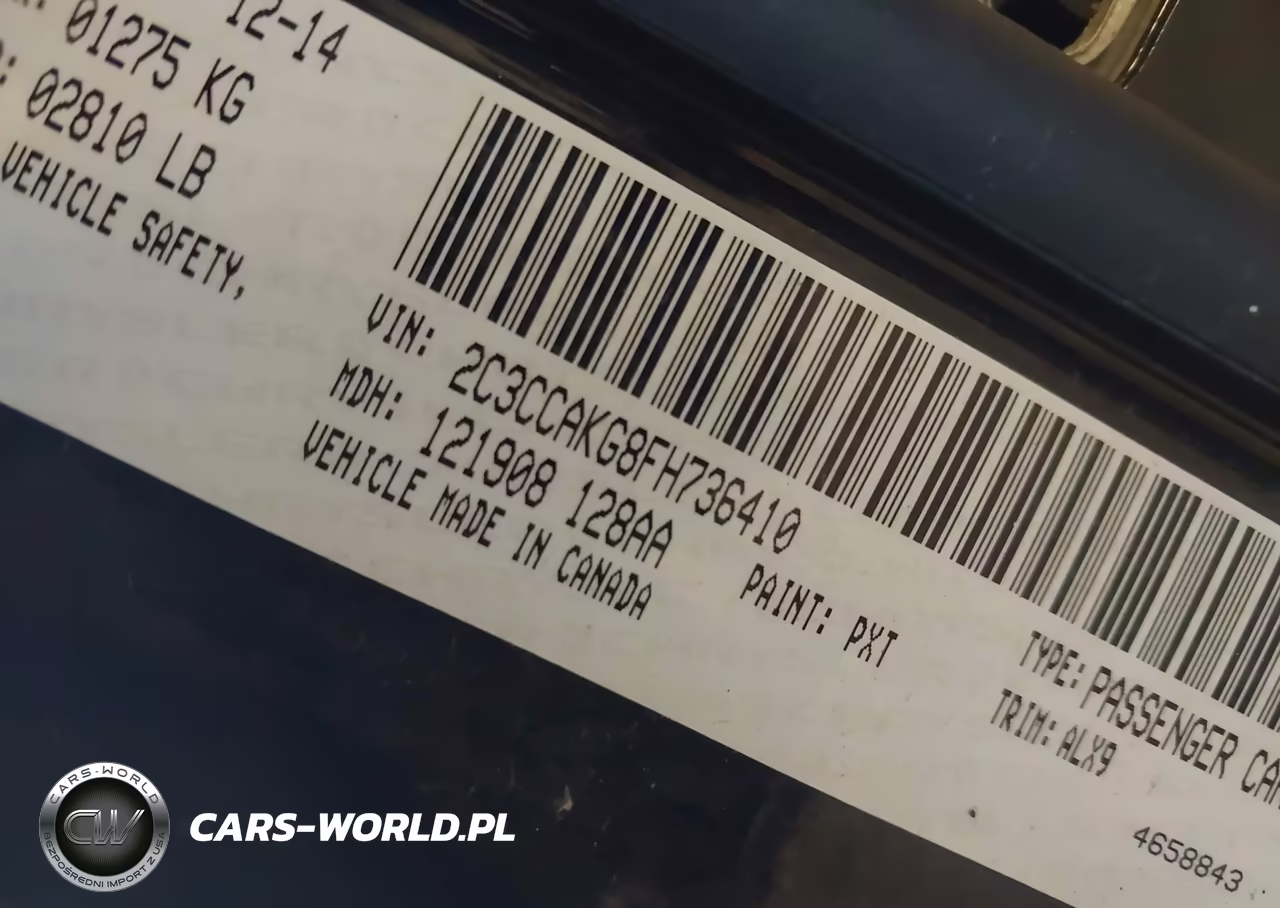 2015 Chrysler 300C Awd VIN:2C3CCAKG8FH736410 - 9