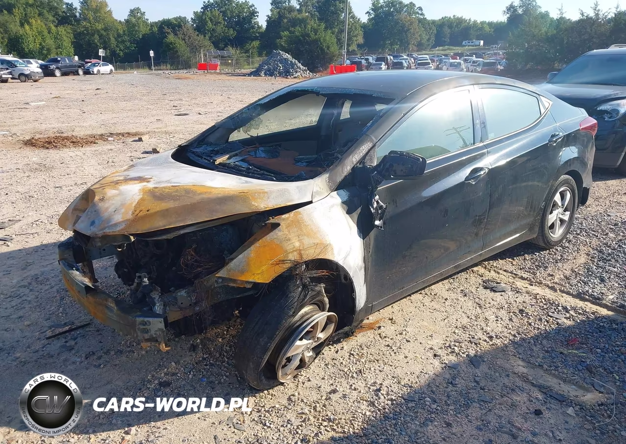 2015 Hyundai Elantra Se VIN:KMHDH4AE5FU328801 - 2