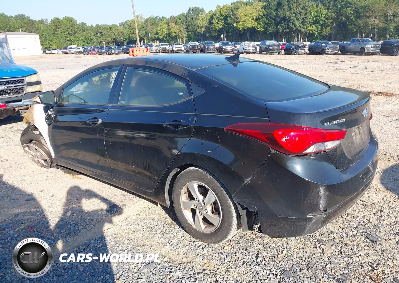 2015 Hyundai Elantra Se VIN:KMHDH4AE5FU328801 - 3