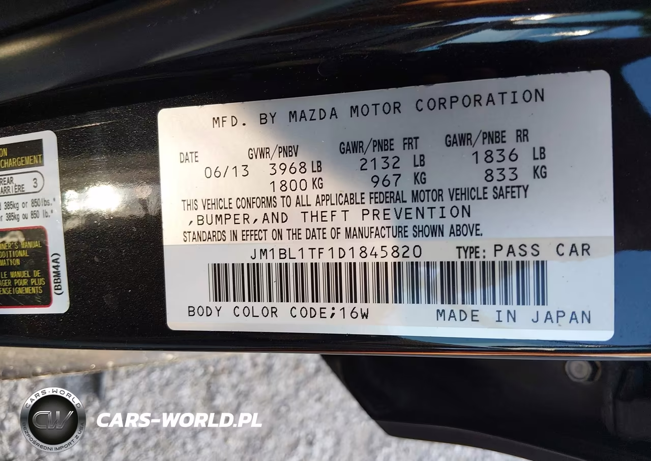 2013 Mazda Mazda3 I Sv VIN:JM1BL1TF1D1845820 - 9