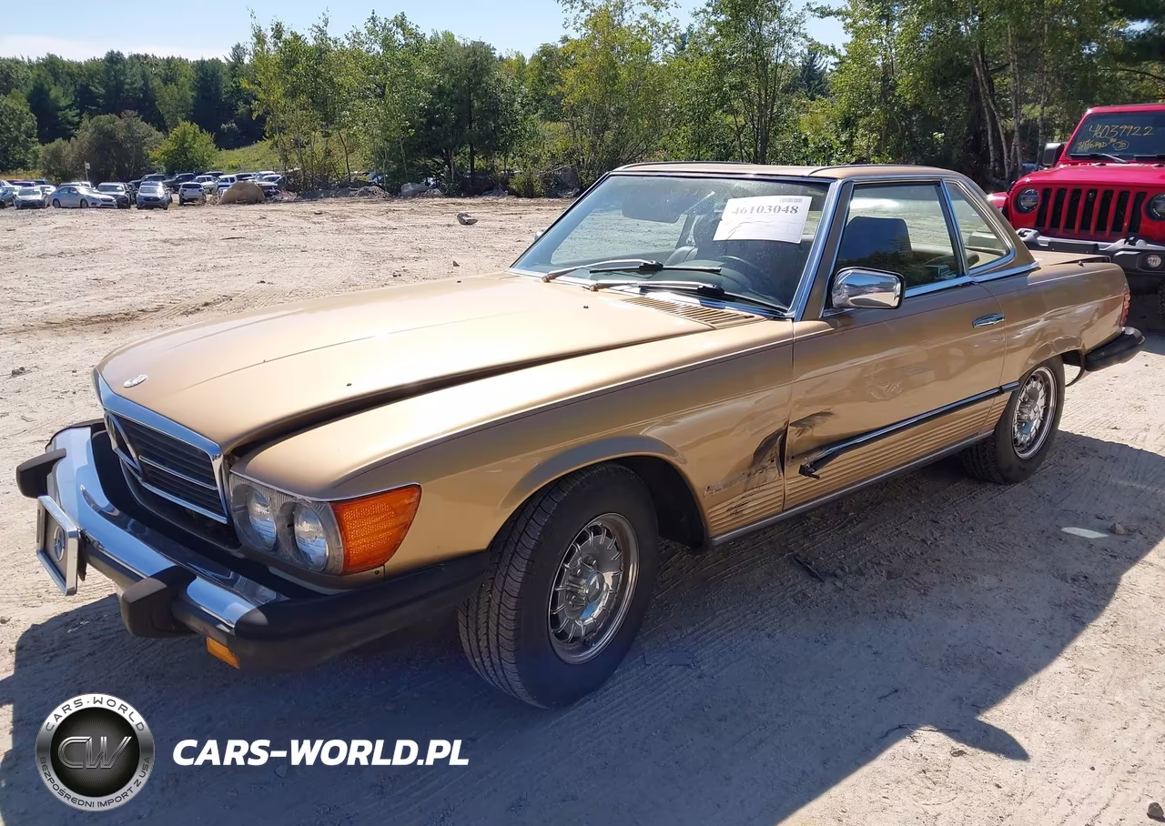 1984 Mercedes-Benz 380 Sl VIN:WDBBA45A0EA006136 - 2