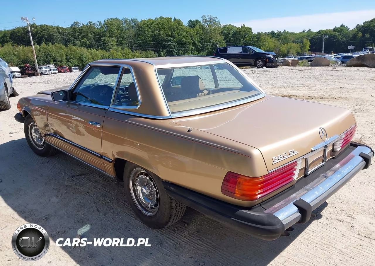1984 Mercedes-Benz 380 Sl VIN:WDBBA45A0EA006136 - 3