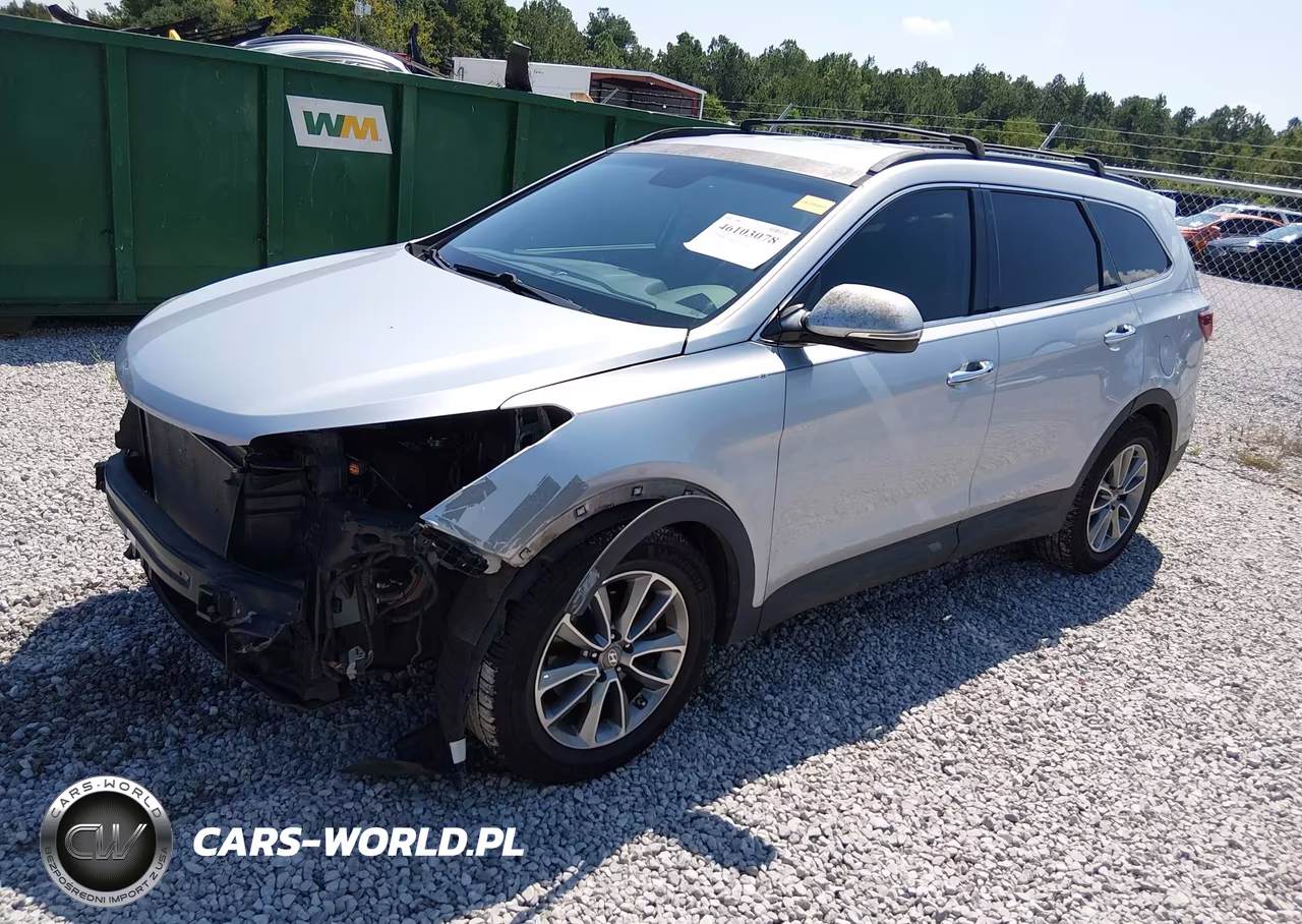2017 Hyundai Santa Fe Limited VIN:KM8SN4HF1HU215302 - 2