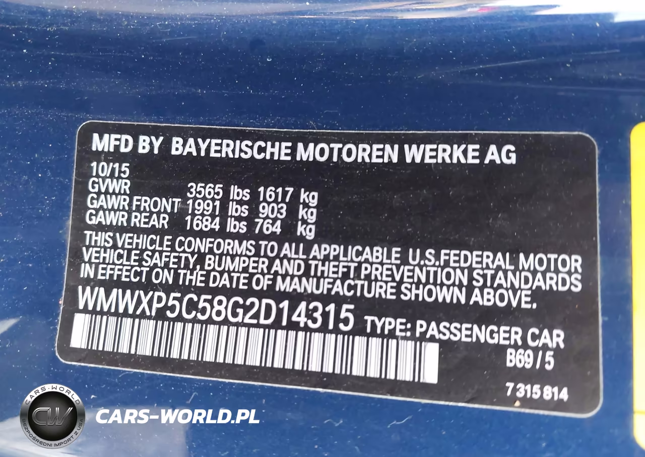 2016 Mini Hardtop Cooper VIN:WMWXP5C58G2D14315 - 9