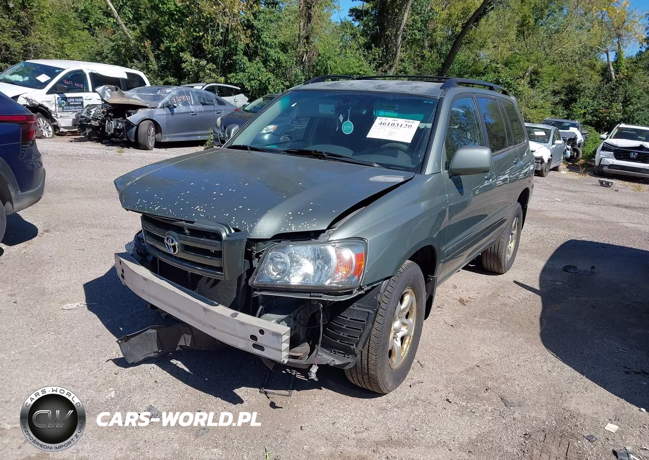 2007 Toyota Highlander VIN:JTEGD21A870168500 - 2