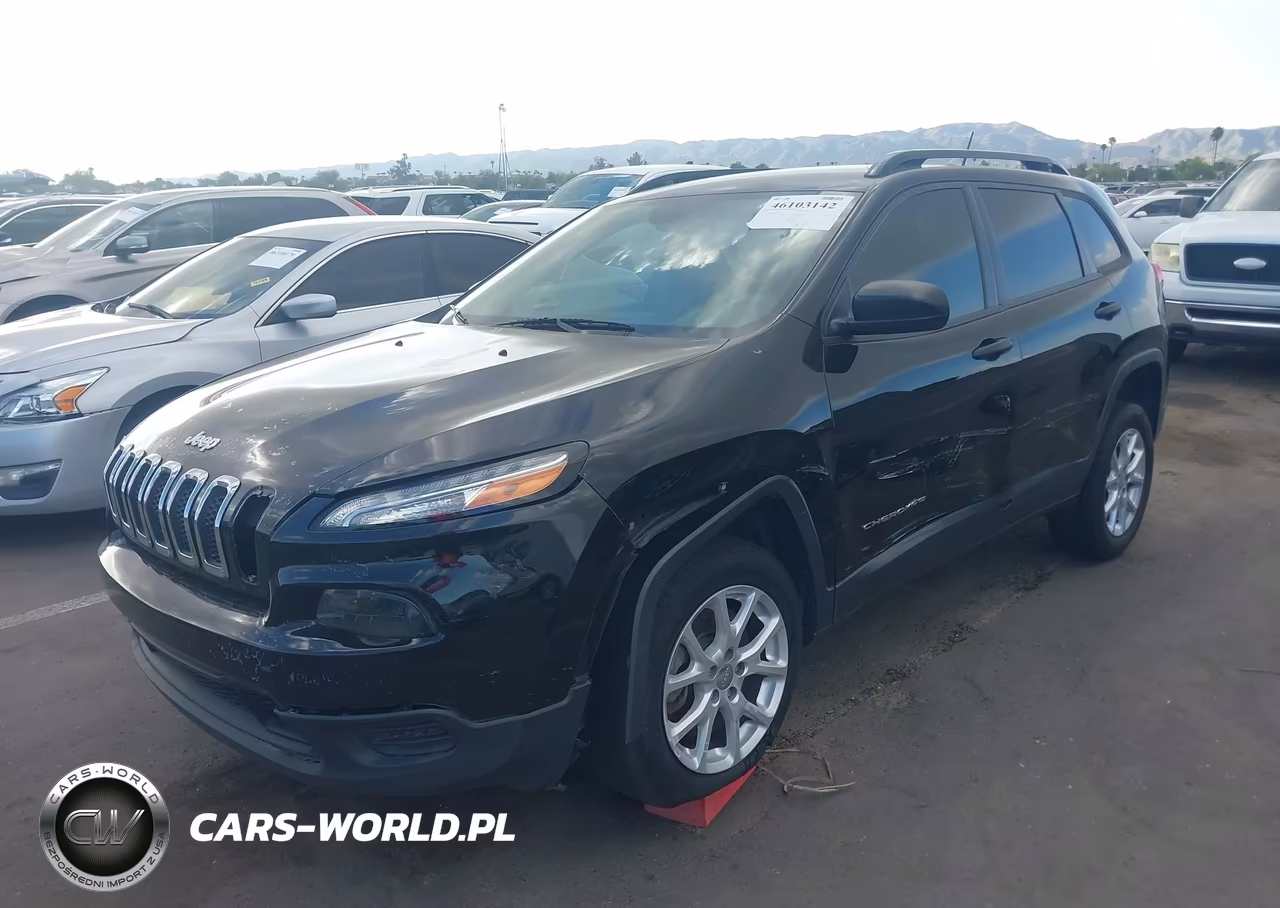 2017 Jeep Cherokee Sport Fwd VIN:1C4PJLAB6HW548056 - 2