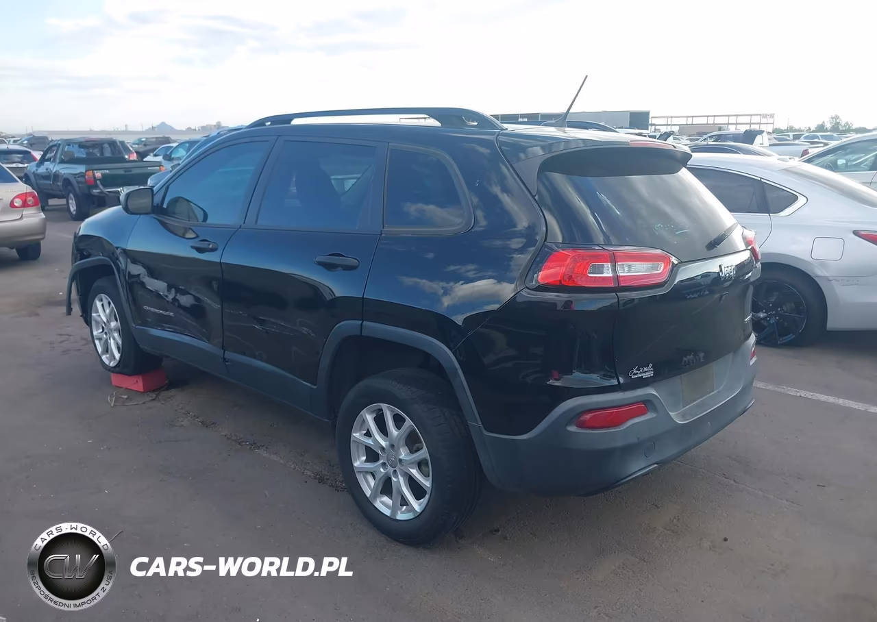 2017 Jeep Cherokee Sport Fwd VIN:1C4PJLAB6HW548056 - 3