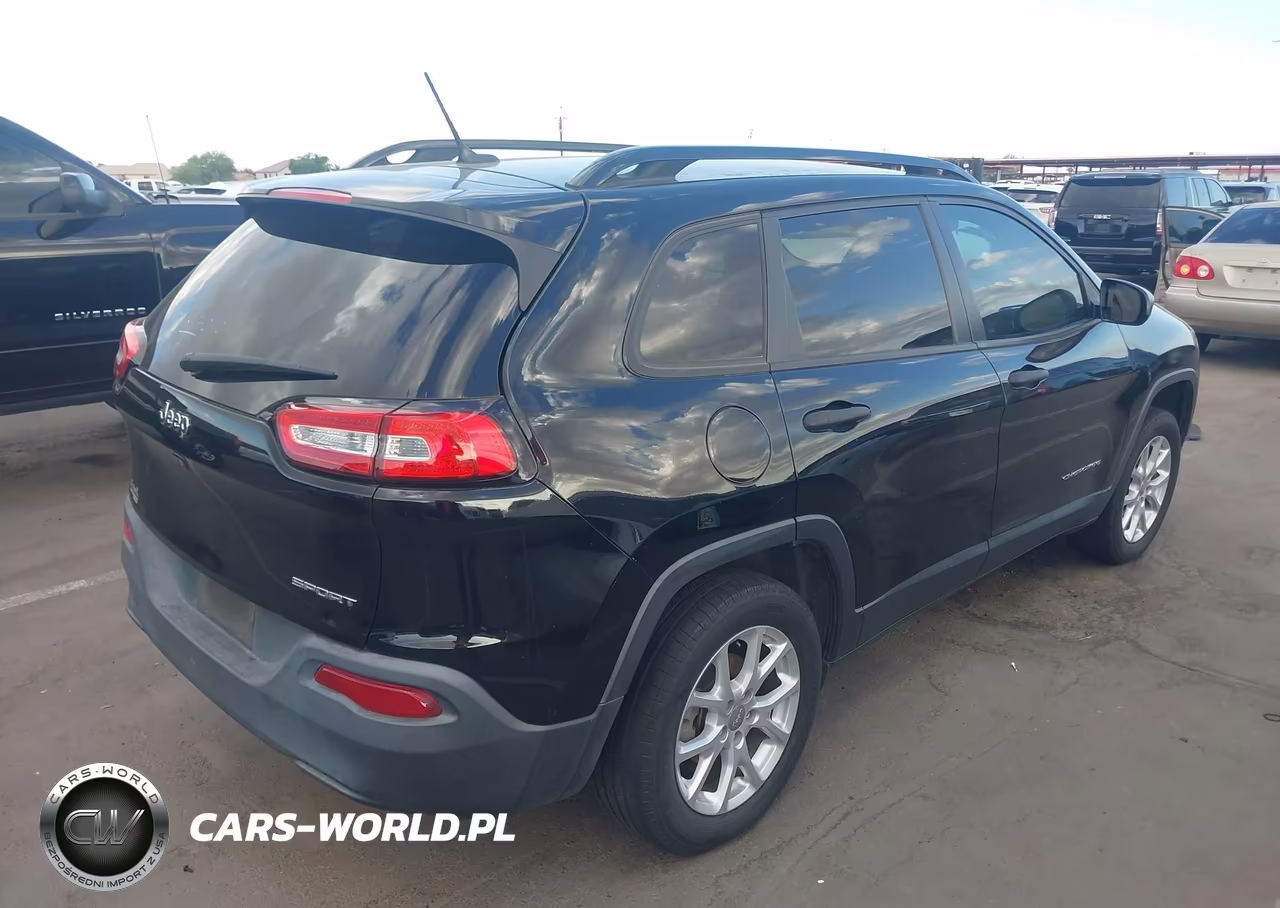 2017 Jeep Cherokee Sport Fwd VIN:1C4PJLAB6HW548056 - 4