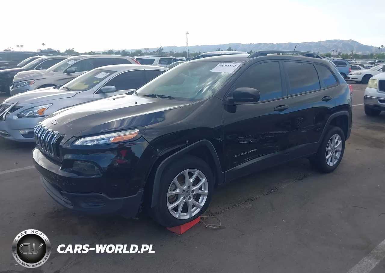 2017 Jeep Cherokee Sport Fwd VIN:1C4PJLAB6HW548056 - 6