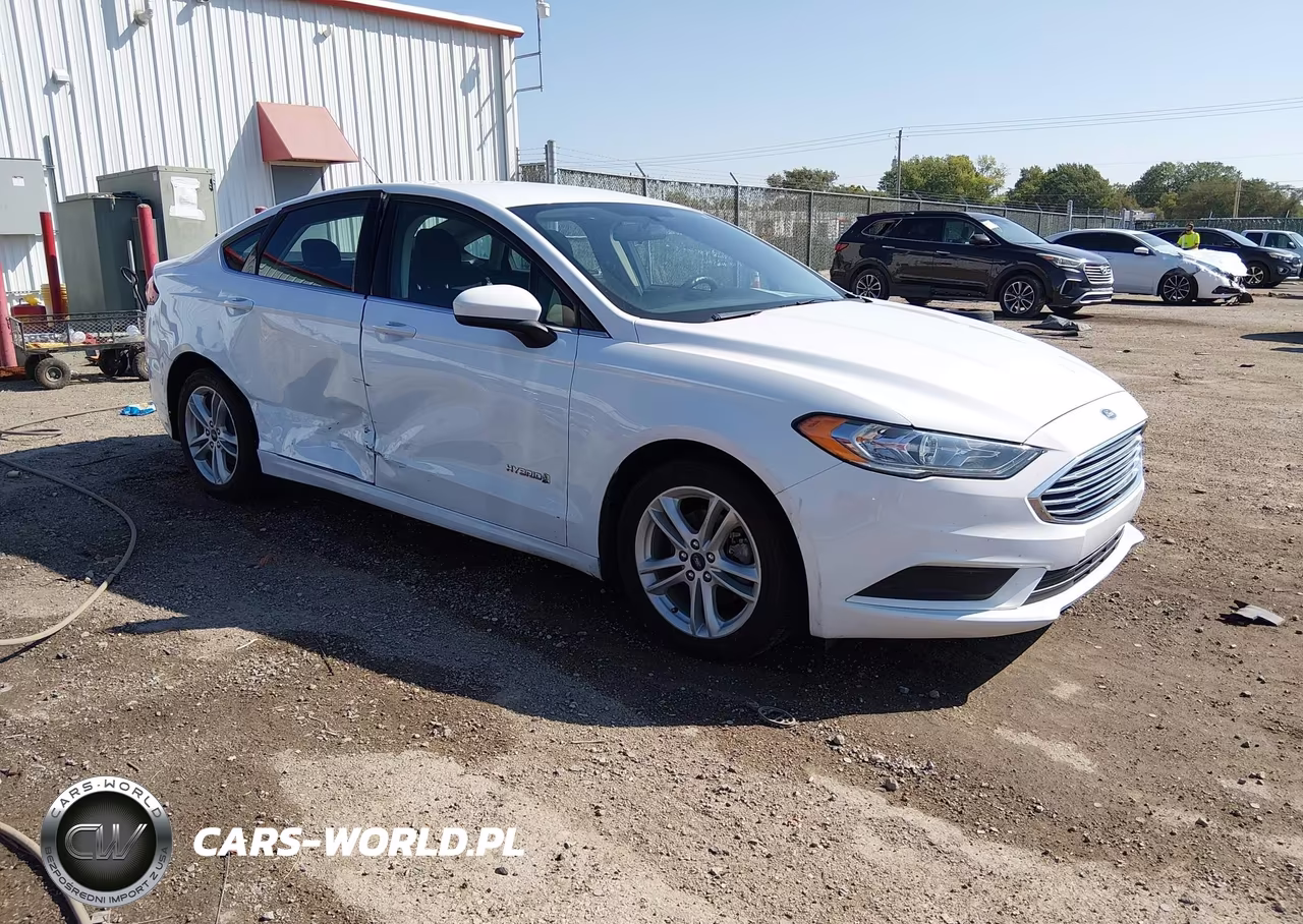 2018 Ford Fusion Hybrid Se VIN:3FA6P0LU0JR269062 - 1