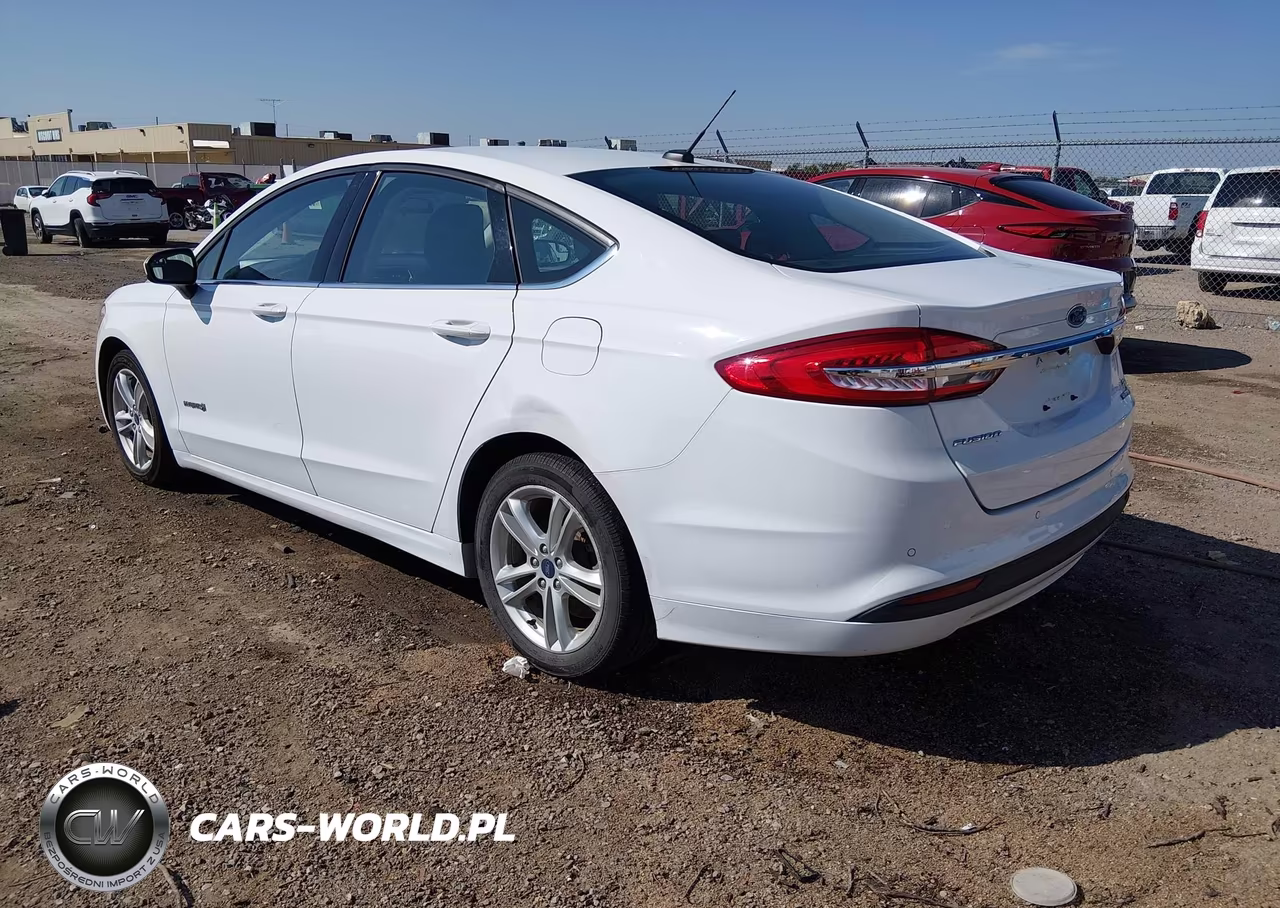 2018 Ford Fusion Hybrid Se VIN:3FA6P0LU0JR269062 - 3