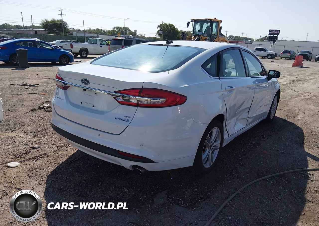 2018 Ford Fusion Hybrid Se VIN:3FA6P0LU0JR269062 - 4
