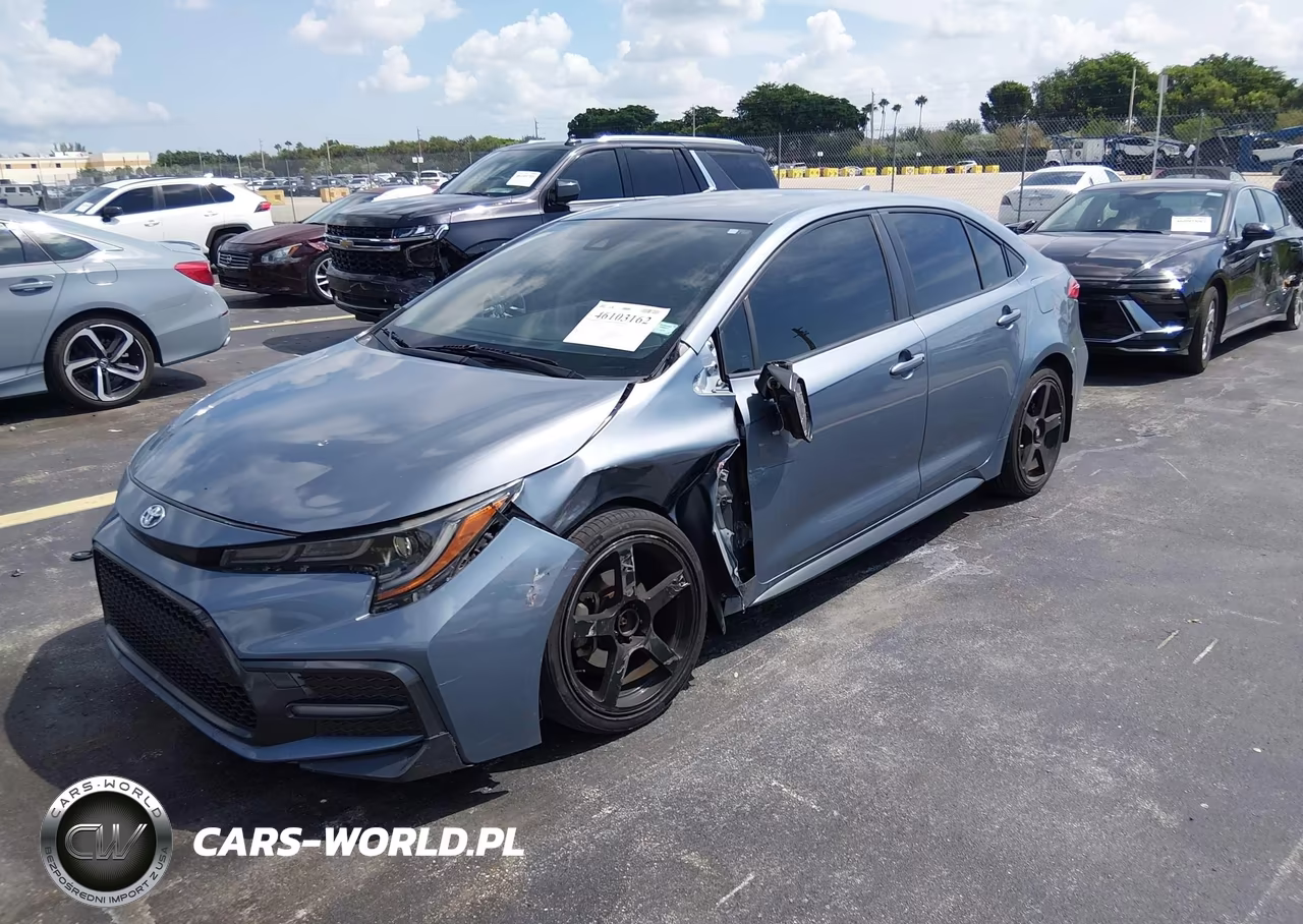 2020 Toyota Corolla Se VIN:JTDS4RCE4LJ009033 - 2