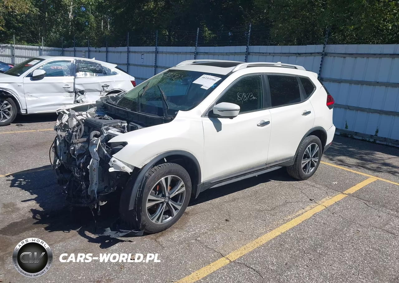 2017 Nissan Rogue Sl VIN:5N1AT2MVXHC833498 - 2