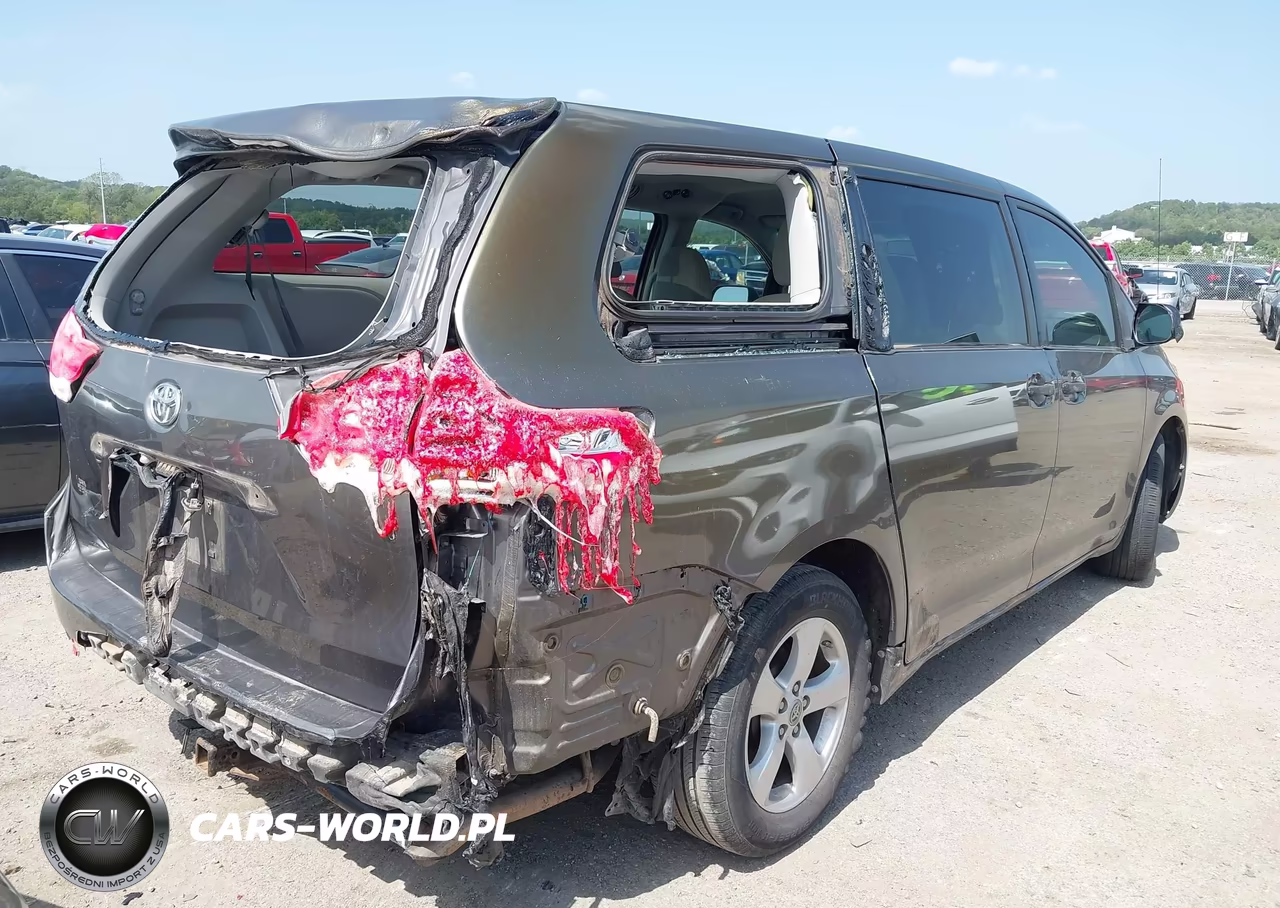 2012 Toyota Sienna Base 7 Passenger VIN:5TDKA3DC6CS015437 - 4