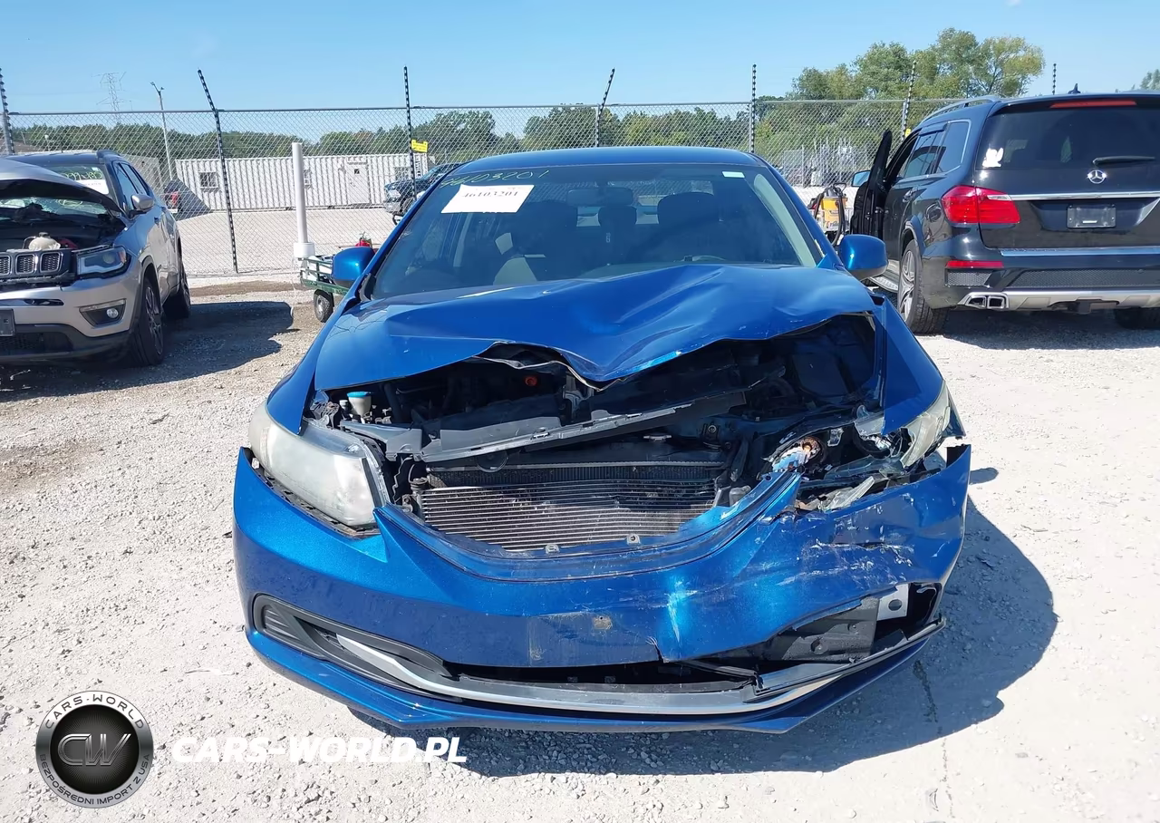 2013 Honda Civic Lx VIN:19XFB2F57DE036283 - 12