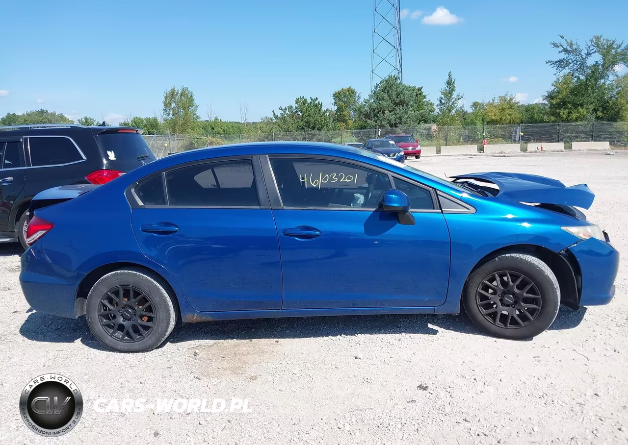 2013 Honda Civic Lx VIN:19XFB2F57DE036283 - 13