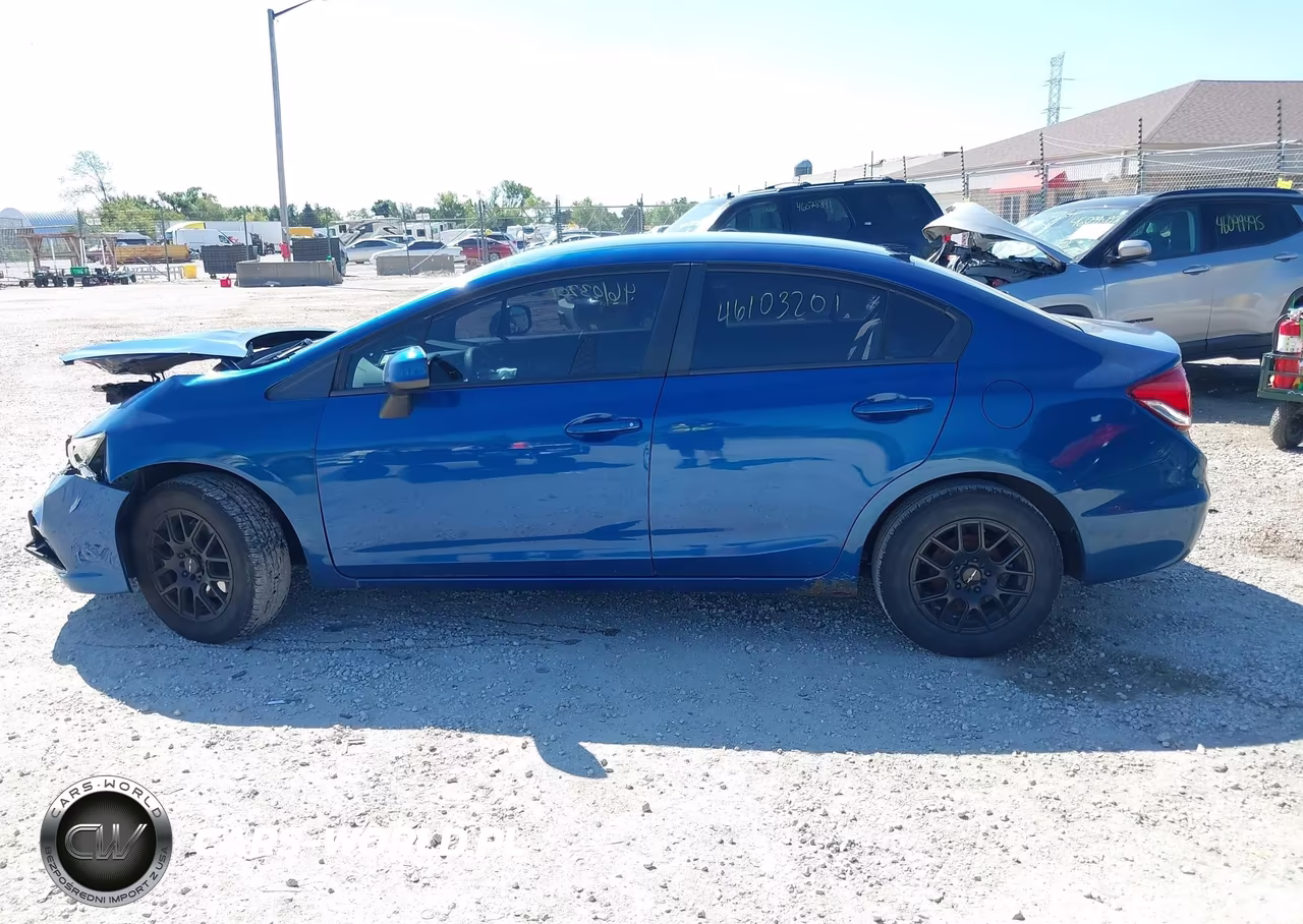 2013 Honda Civic Lx VIN:19XFB2F57DE036283 - 14