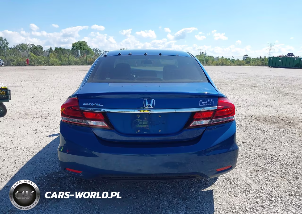 2013 Honda Civic Lx VIN:19XFB2F57DE036283 - 16