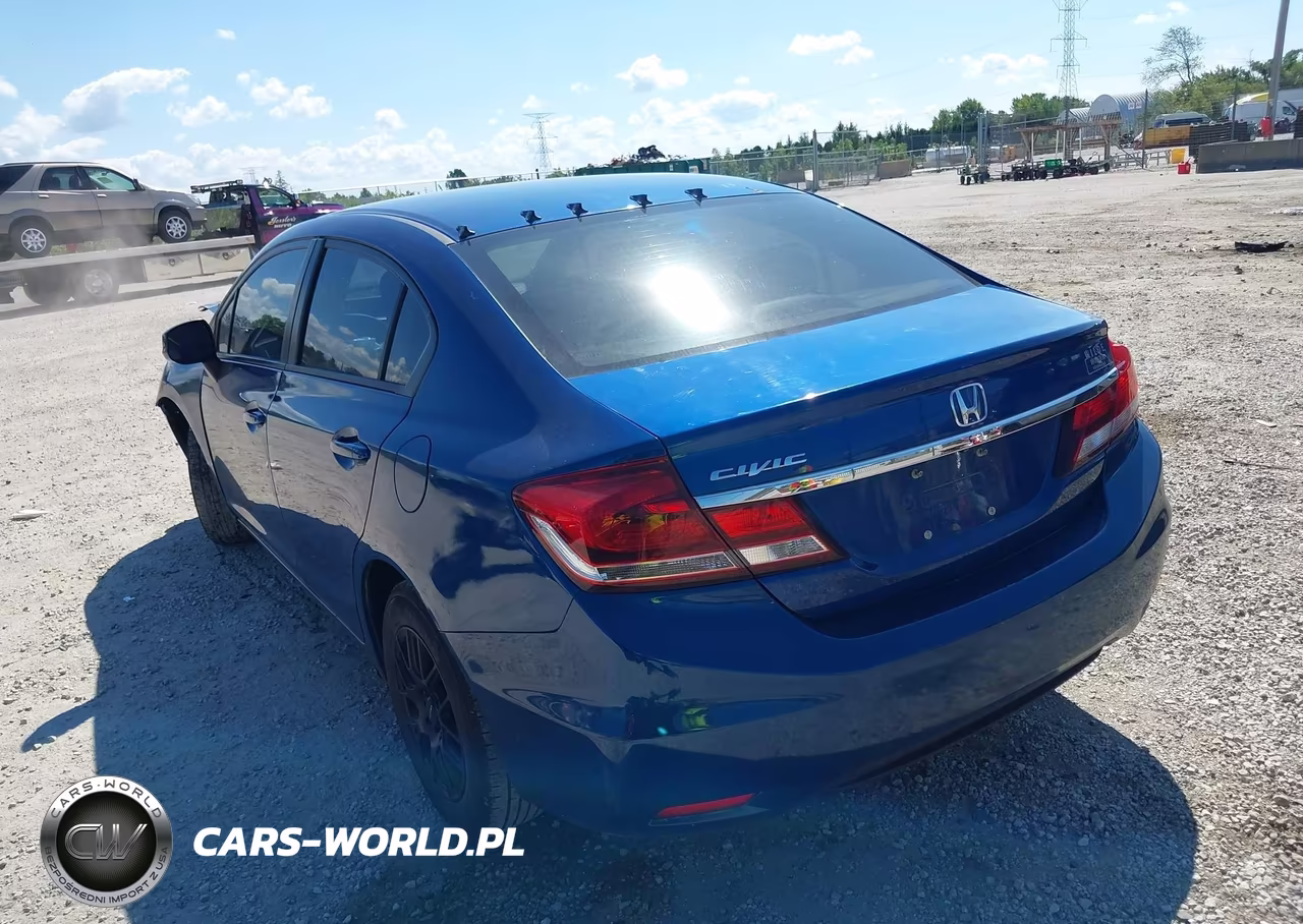 2013 Honda Civic Lx VIN:19XFB2F57DE036283 - 3