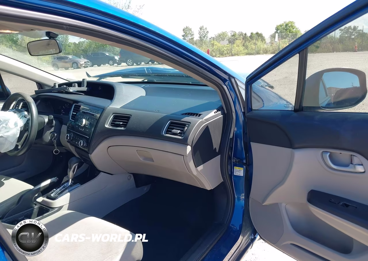 2013 Honda Civic Lx VIN:19XFB2F57DE036283 - 5