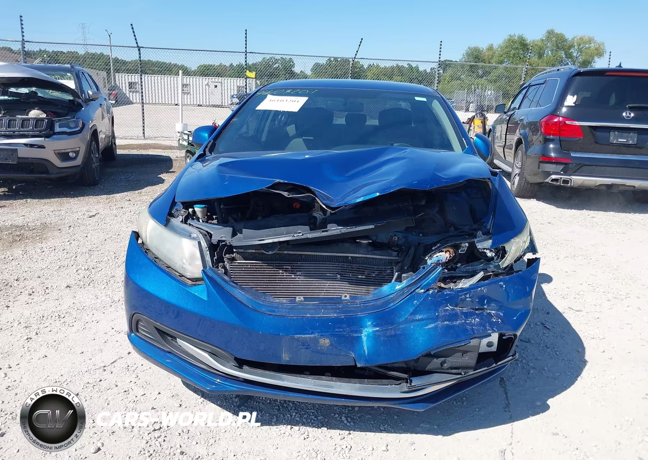 2013 Honda Civic Lx VIN:19XFB2F57DE036283 - 6