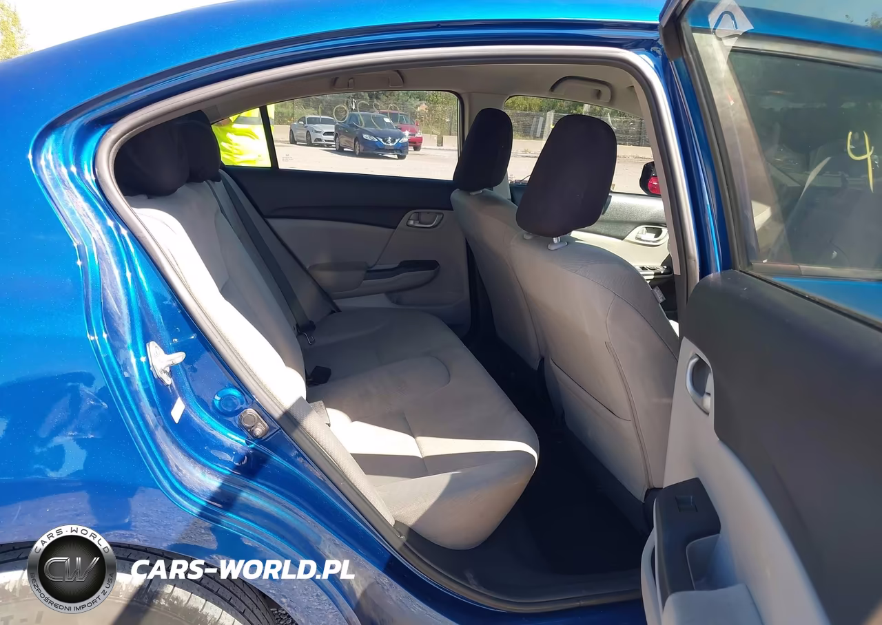 2013 Honda Civic Lx VIN:19XFB2F57DE036283 - 8