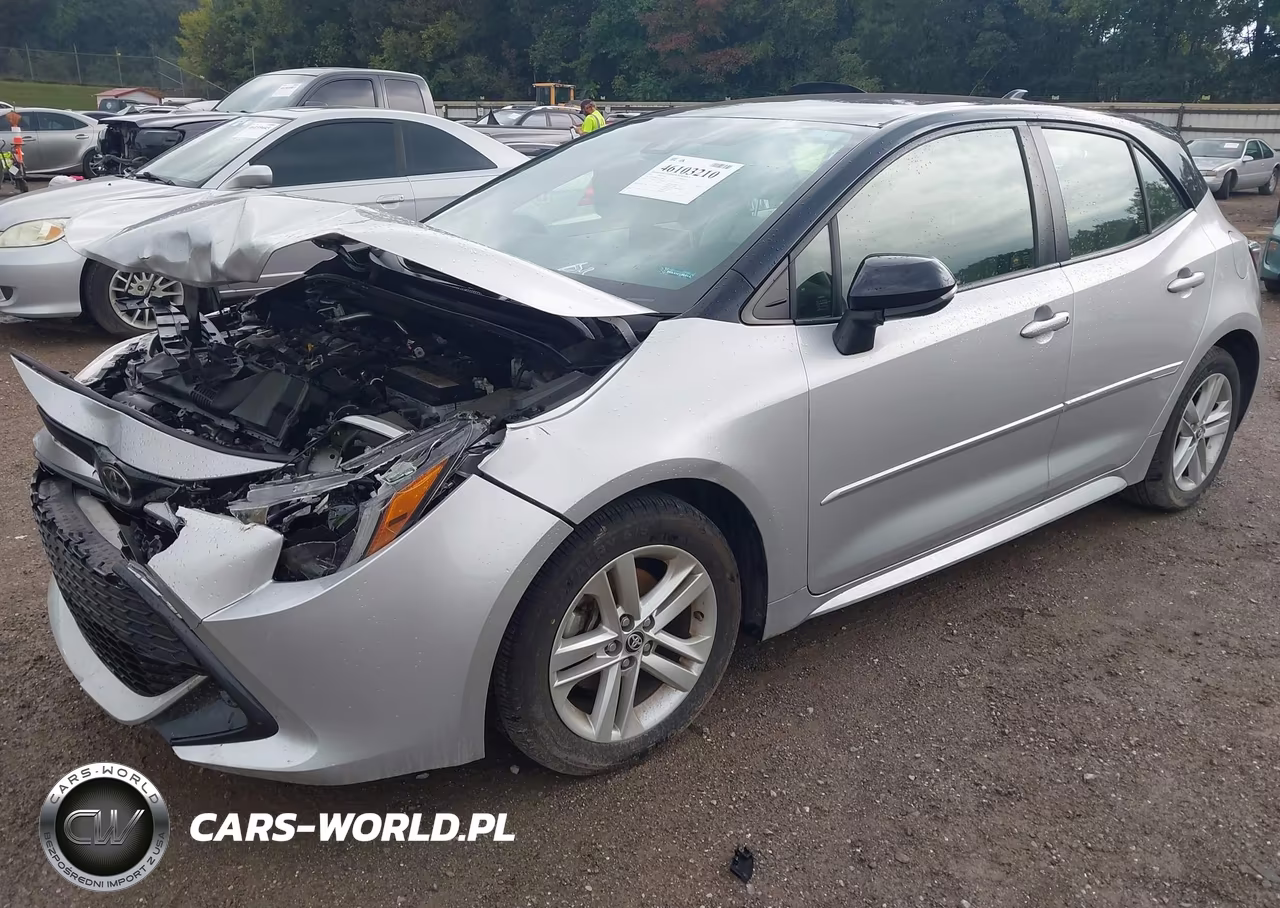 2021 Toyota Corolla Se VIN:JTND4MBE1M3113283 - 2
