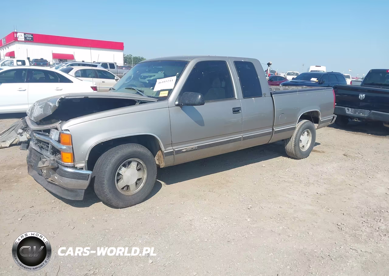 1998 Chevrolet C1500 Fleetside VIN:2GCEC19M4W1267289 - 2