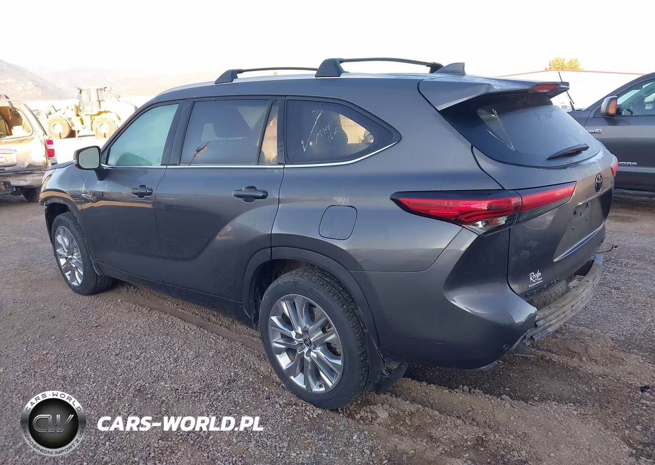 2021 Toyota Highlander Hybrid Limited VIN:5TDXBRCH0MS531765 - 3