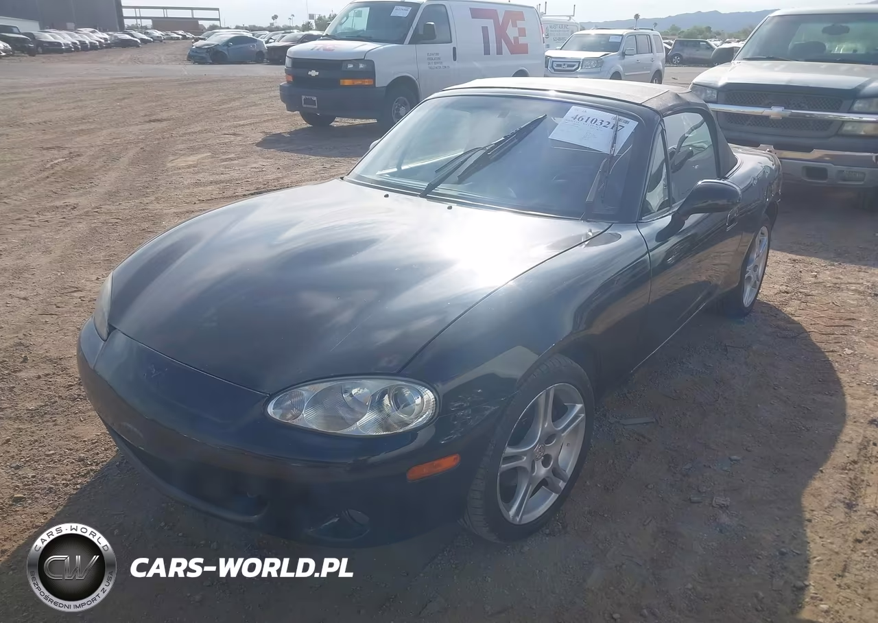 2004 Mazda Mx-5 Miata Cloth VIN:JM1NB353940400665 - 2