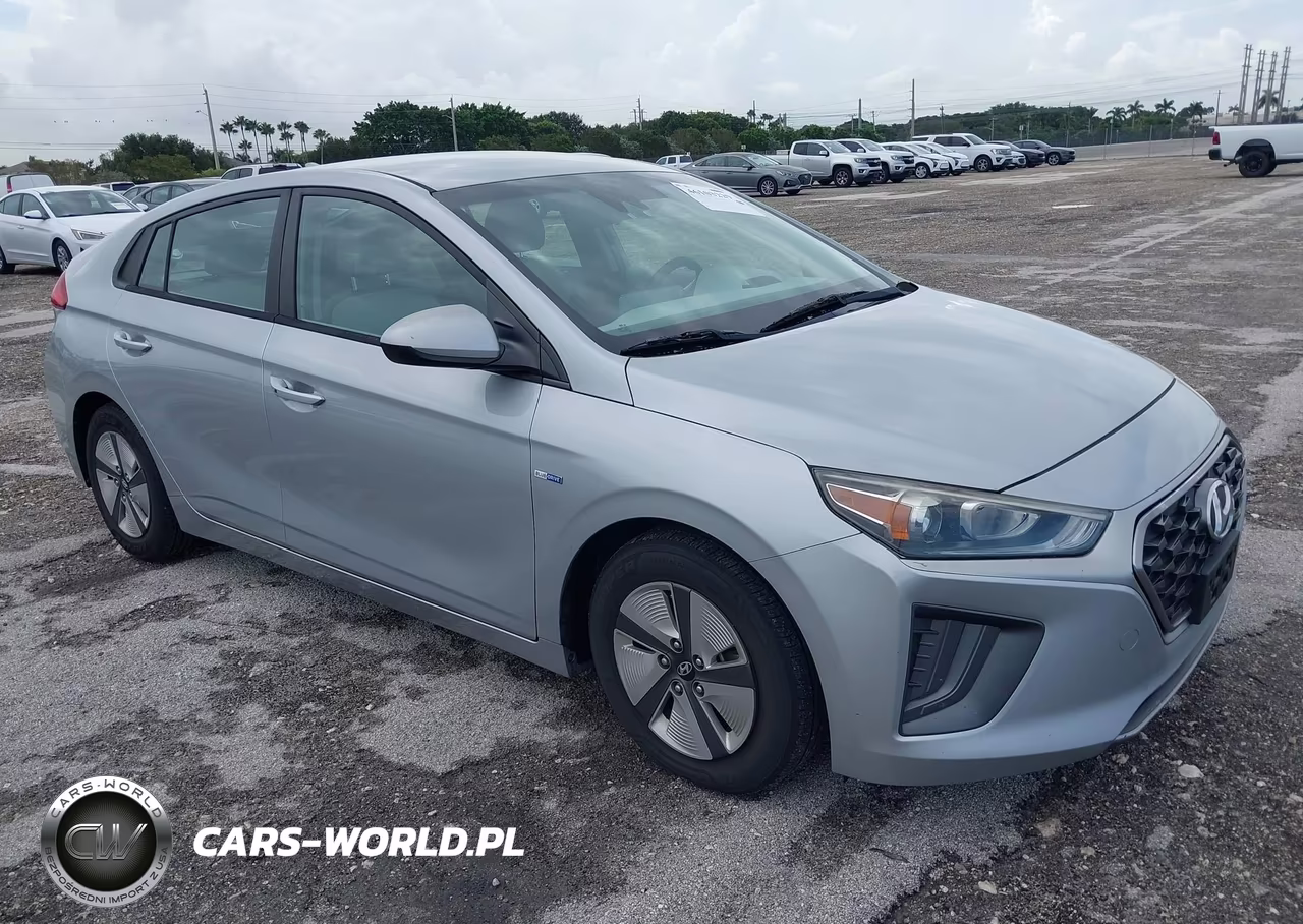 2020 Hyundai Ioniq Hybrid Blue VIN:KMHC65LC1LU218116 - 1